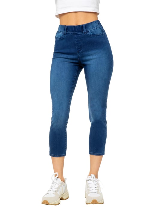 Enzo | Damen Cropped Jeans - Image 2