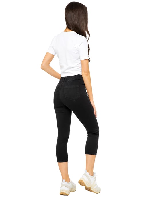 Enzo | Damen Gekürzte Jeans - Image 3