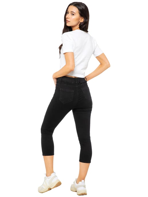 Enzo | Damen Gekürzte Jeans - Image 6