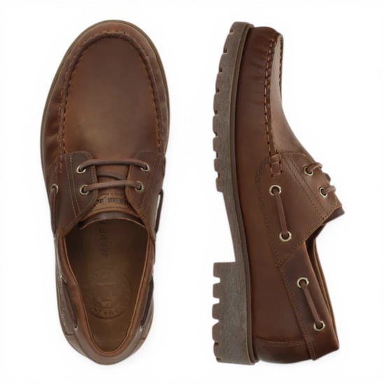 Panama Jack Herren wasserdichte Bark Braune Leder-Schnürstiefel – Boot C5 - Image 4