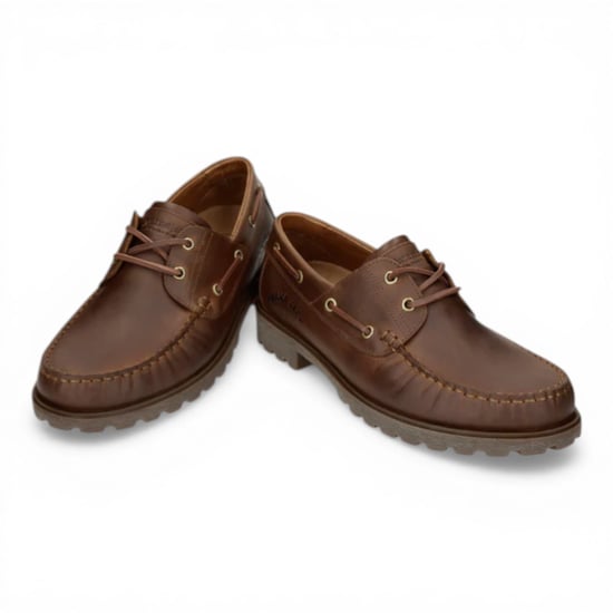 Panama Jack Herren wasserdichte Bark Braune Leder-Schnürstiefel – Boot C5 - Image 5