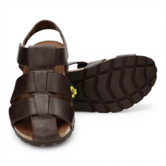Panama Jack Herren wasserdichte Rinde braune Ledersandalen – Stanley C1 - Image 6