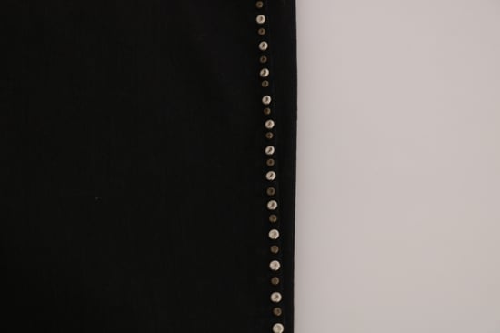 Schmal geschnittene Jeans mit seitlichen Verzierungen - Image 6