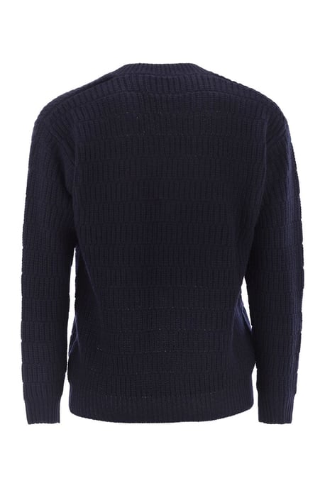 Wollpullover mit V-Ausschnitt - Image 2