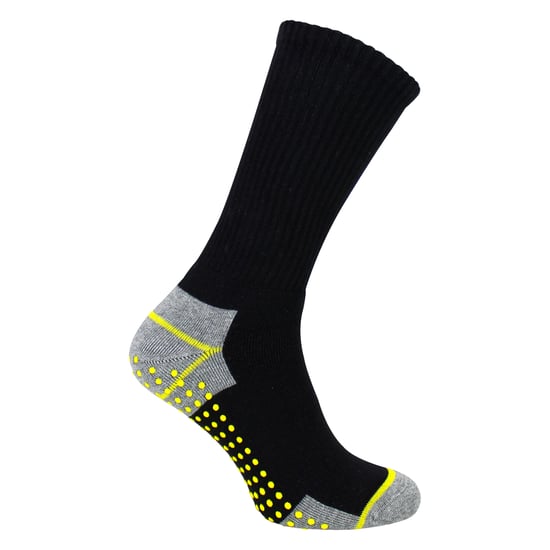 3 Paar Herren Ant rutsch Arbeitssocken | Atemberaubende strapazierfähige Stiefelsocken mit Griffen - Image 3