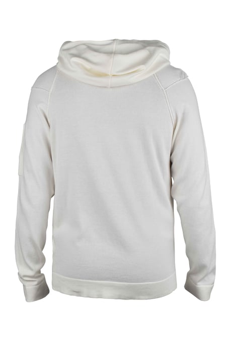 C.P. Company Pullover Hoodie Weiß - Image 2