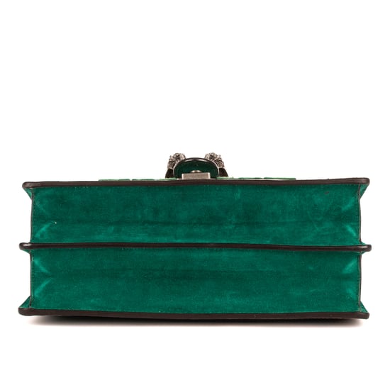 Dionysus Modern Sequin & Floral Embroidery Medium Schultertasche - Image 6
