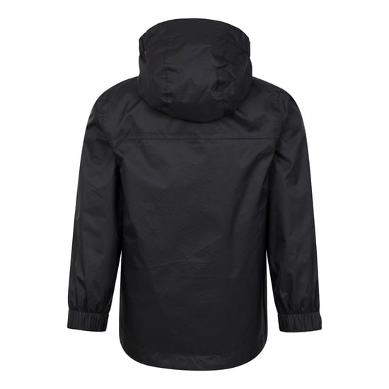 Mountain Warehouse - "Torrent" Jacke, wasserfest versiegelte Nähte für Kinder (Pechschwarz) - Image 2