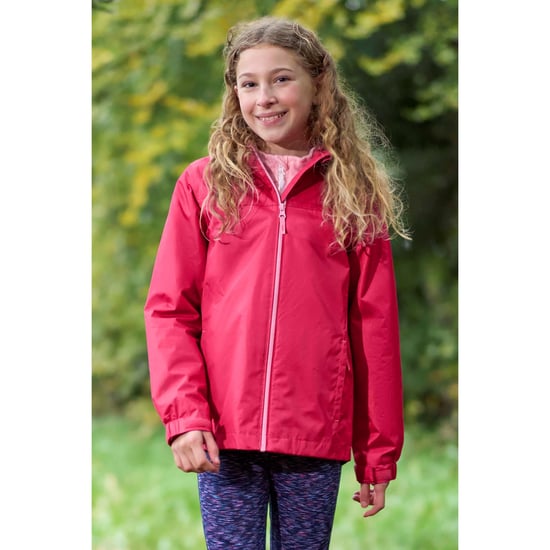 Mountain Warehouse - "Torrent" Jacke, wasserfest für Kinder (Dunkelrosa) - Image 1
