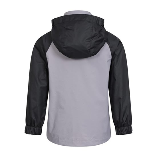 Mountain Warehouse Childrens/Kids Torrent II Wasserdichte Jacke (Hellgrau) - Image 2