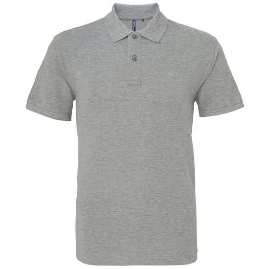 Asquith & Fox - Poloshirt für Herren, meliert, Klassisch (Grau meliert) - Image 1