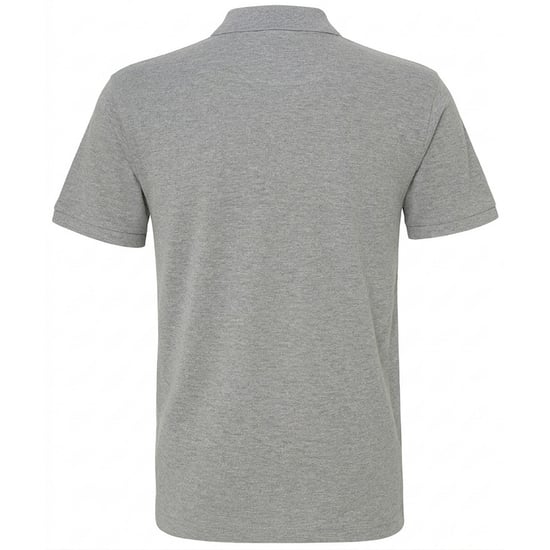 Asquith & Fox - Poloshirt für Herren, meliert, Klassisch (Grau meliert) - Image 2