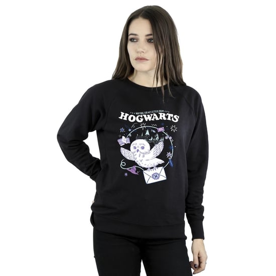 Harry Potter - "Letter From Hogwarts" Sweatshirt für Damen (Schwarz) - Image 2