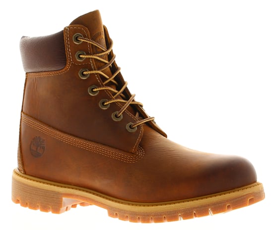 Timberland Herren Smart Boots Premium 6 Zoll Schnürstiefel wasserdicht Leder braun - Image 1