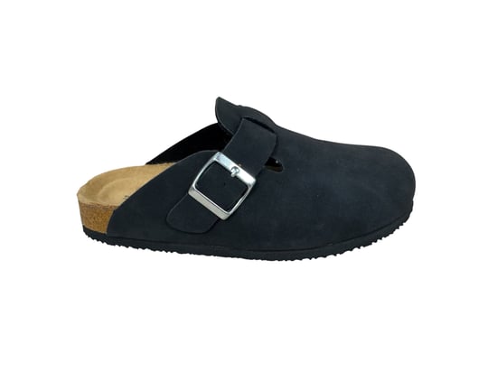 Penguin Poppy Damen schwarze Mules - Image 1