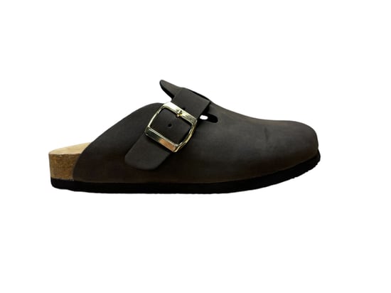 Pinguin Poppy Damen Braune Clogs - Image 1