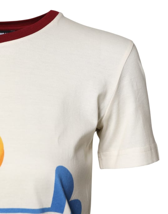 T-Shirt mit tropischem Muster - Image 2