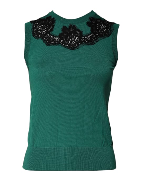 Lacetrim Ärmelloses Stricktop - Image 1
