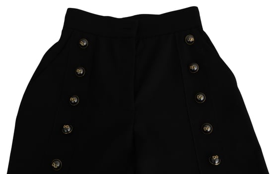 Dolce Gabbana Culottes Hoch Taille Weit Bein - Image 5
