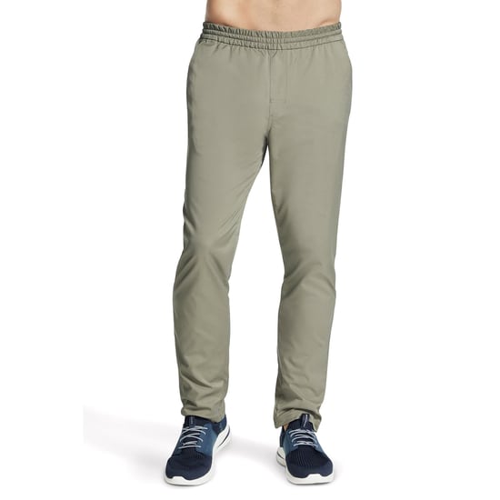 Skechers Performance Pant Downtown Classic Polyester Herren Olivfarbene Trainingshose - Image 1