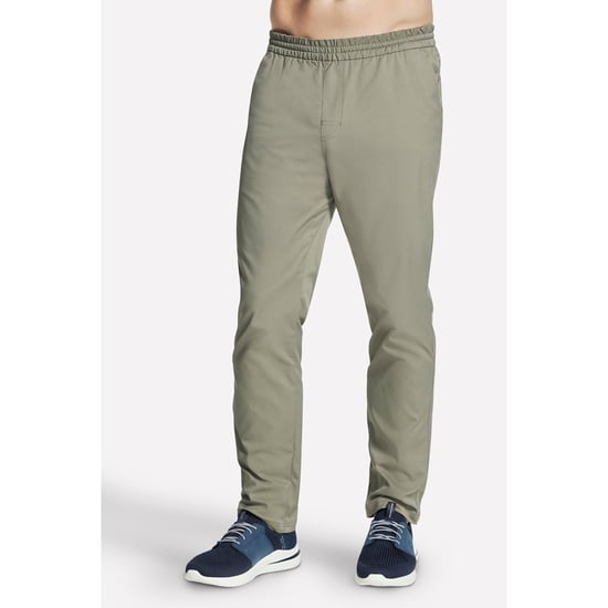 Skechers Performance Pant Downtown Classic Polyester Herren Olivfarbene Trainingshose - Image 4