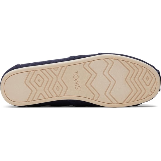 TOMS Alpargata Classic Baumwoll Herren Sneakers In Marineblau - Image 4