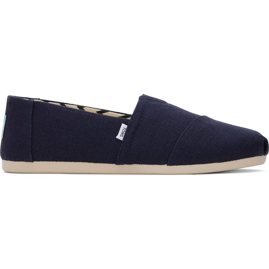 TOMS Alpargata Classic Baumwoll Herren Sneakers In Marineblau - Image 6
