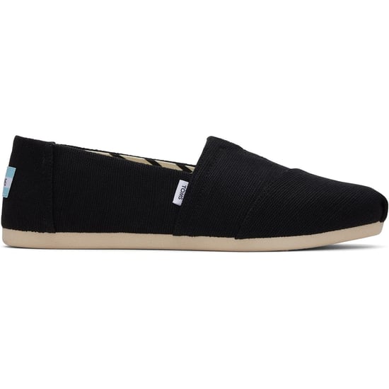 TOMS Alpargata Classic Baumwolle Damen Schwarze Espadrilles - Image 6
