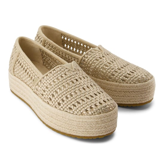 TOMS Valencia Textil Damen Champagner Espadrilles - Image 3