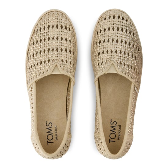 TOMS Valencia Textil Damen Champagner Espadrilles - Image 5