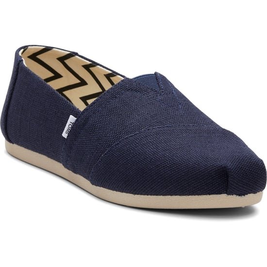 TOMS Alpargata Classic Baumwoll Damen Navy Espadrilles - Image 1