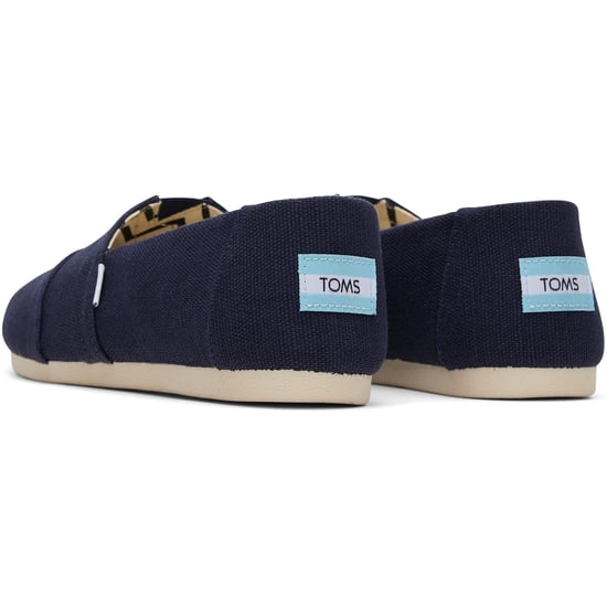 TOMS Alpargata Classic Baumwoll Damen Navy Espadrilles - Image 2