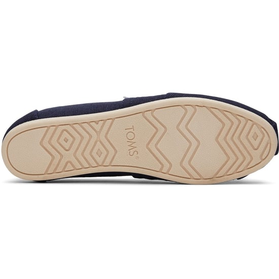 TOMS Alpargata Classic Baumwoll Damen Navy Espadrilles - Image 4