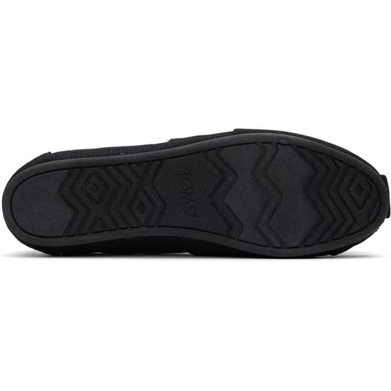 TOMS Alpargata Classic Baumwolle Damen Schwarze Espadrilles - Image 4