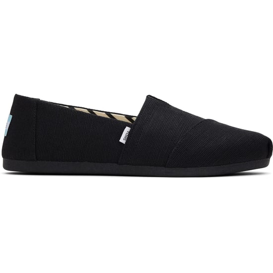 TOMS Alpargata Classic Baumwolle Damen Schwarze Espadrilles - Image 6