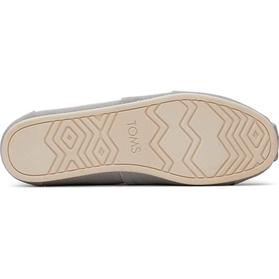 TOMS Alpargata Classic Baumwoll Herren Espadrilles In Drizzle Grey - Image 4