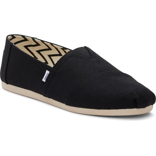 TOMS Alpargata Classic Baumwoll Herren Schwarze Espadrilles - Image 1