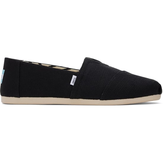 TOMS Alpargata Classic Baumwoll Herren Schwarze Espadrilles - Image 6