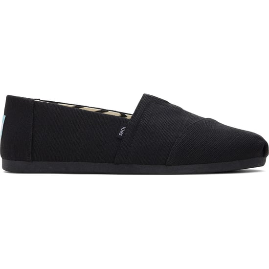 TOMS Alpargata Classic Baumwoll Herren Schwarze Espadrilles - Image 6