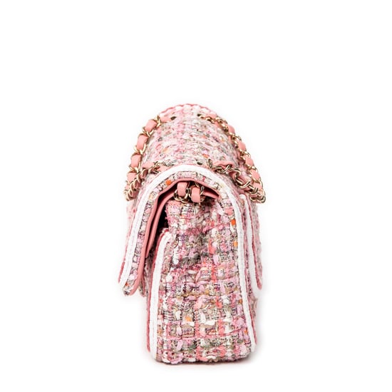 Tweed Classic Double Flap  Schultertasche - Image 3