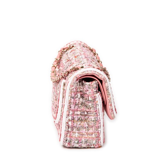 Tweed Classic Double Flap  Schultertasche - Image 4