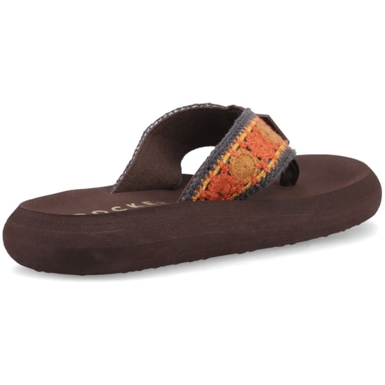Rocket Dog Spotlight Marlow Textil Damen Braun/Multi Flip-Flops - Image 2