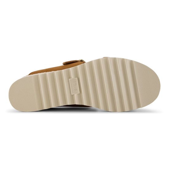 TOMS Diana Leder Damen Braun Zucker Sandalen - Image 4