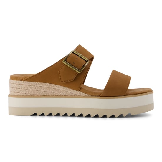 TOMS Diana Leder Damen Braun Zucker Sandalen - Image 6