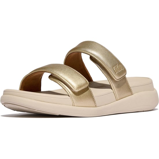Fitflop F-Mode Go Polyurethan Damen Platino Sandalen - Image 1