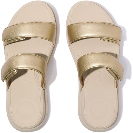 Fitflop F-Mode Go Polyurethan Damen Platino Sandalen - Image 3