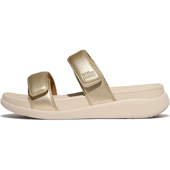 Fitflop F-Mode Go Polyurethan Damen Platino Sandalen - Image 4