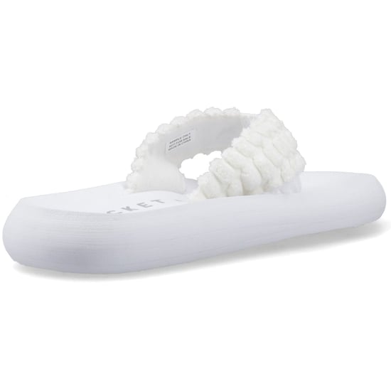Rocket Dog Spotlight Atom Textile Damen Flip-Flops In Weiß - Image 2