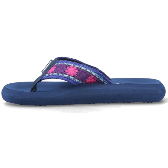 Rocket Dog Spotlight Marlow Textil Frauen Lila/Multi Flip-Flops - Image 4