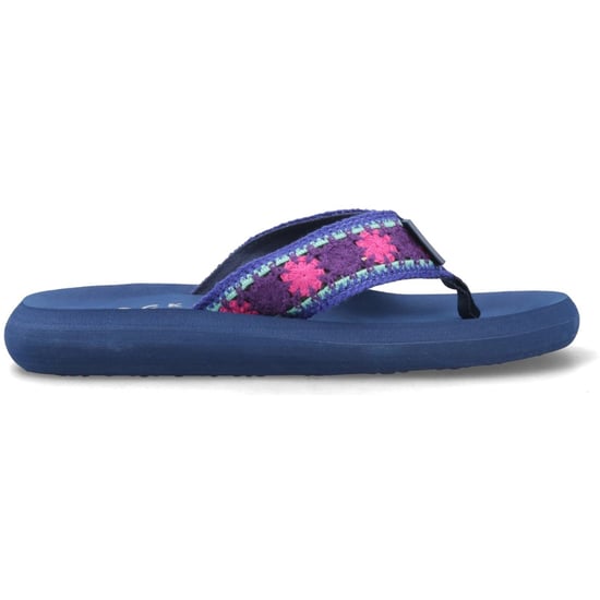 Rocket Dog Spotlight Marlow Textil Frauen Lila/Multi Flip-Flops - Image 5